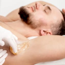 Gold Full Arm and Underarm Bleach Salon Men