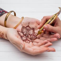 Floral Mehendi
